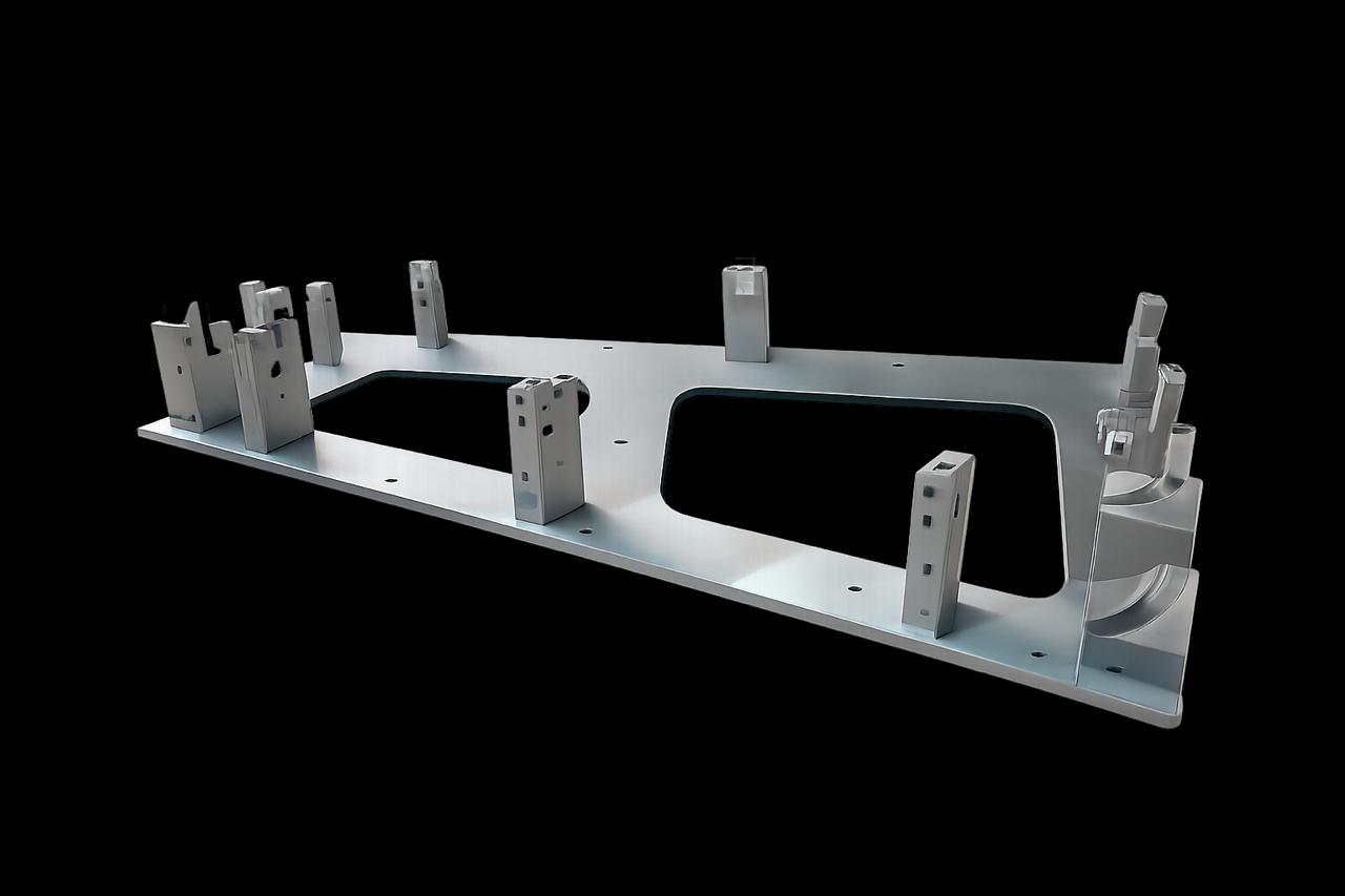 Hydrolic clamping fixture